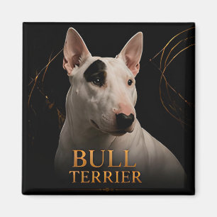 Bull Terrier Bold Character Kollektion Magnet