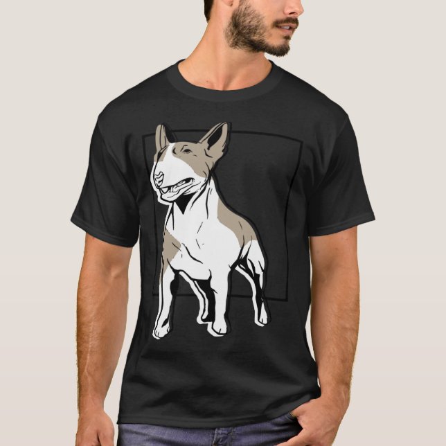 Bull Terrier Bullterrier T-Shirt (Vorderseite)