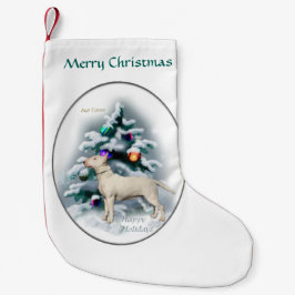 Bull Terrier Christmas Kleiner Weihnachtsstrumpf