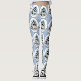 Bull Terrier Christmas Leggings