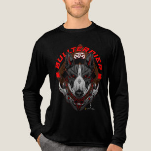BULL TERRIER Cyberpunk Samurai Elite Tri-Blend Shirt