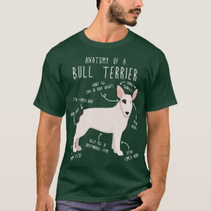 Bull Terrier Dog Anatomie 3 T-Shirt