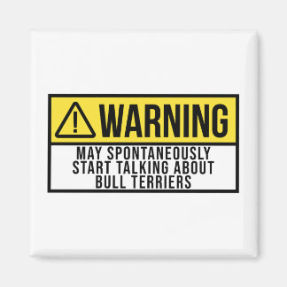 Bull Terrier Dog - Bull Terriers Lover Magnet