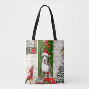 Bull Terrier Dog Christmas
