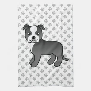 Bull Terrier Dog Geschirrtuch