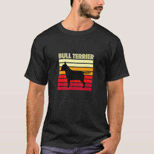 Bull Terrier Dog Mama Vater Bull Terrier T-Shirt