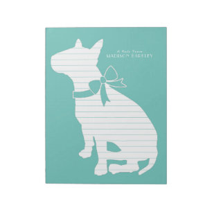 Bull Terrier Doppy Notizblock