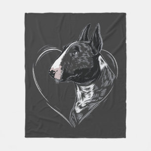 Bull Terrier Fleecedecke