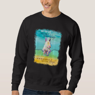 Bull Terrier Geburtstag für Kinder Teen Liebe Bull Sweatshirt