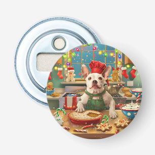 Bull Terrier Holiday Baking: Festliche Weihnachten Flaschenöffner