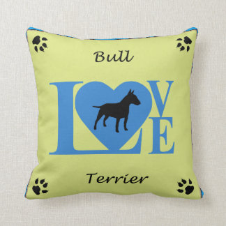 Bull Terrier LIEBE Kissen