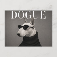 Bull Terrier Luxus-Mode-Editorial