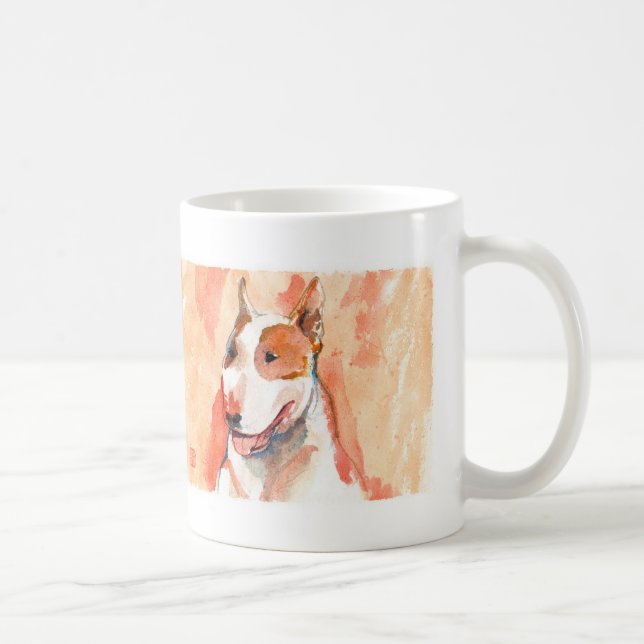 Bull Terrier Mug Tasse (Rechts)