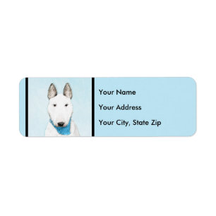 Bull Terrier Painting - Niedliche Original Dog Art