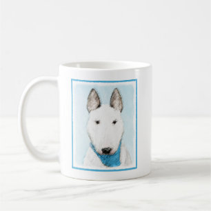 Bull Terrier Painting - Niedliche Original Dog Art Tasse