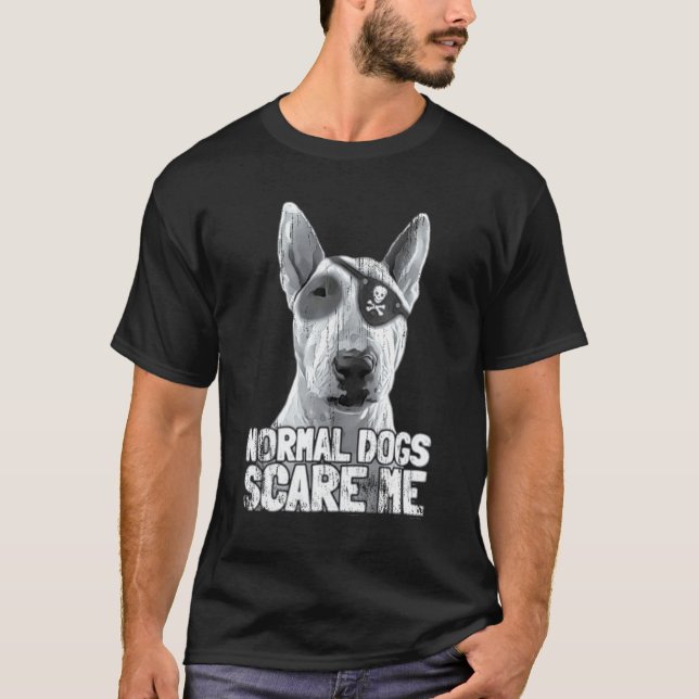 Bull Terrier Pirate T-Shirt (Vorderseite)