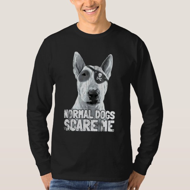 Bull Terrier Pirate T-Shirt (Vorderseite)