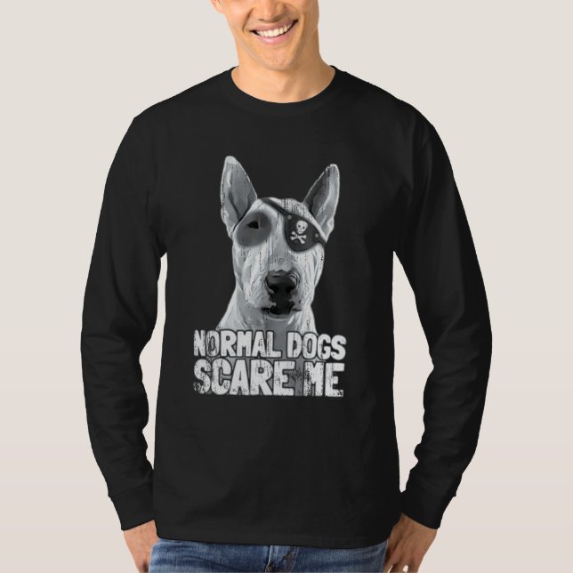 Bull Terrier Pirate T-Shirt (Vorderseite)