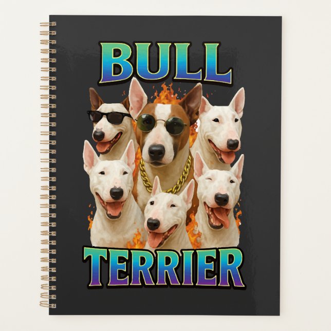 Bull Terrier  Planer (Vorderseite)
