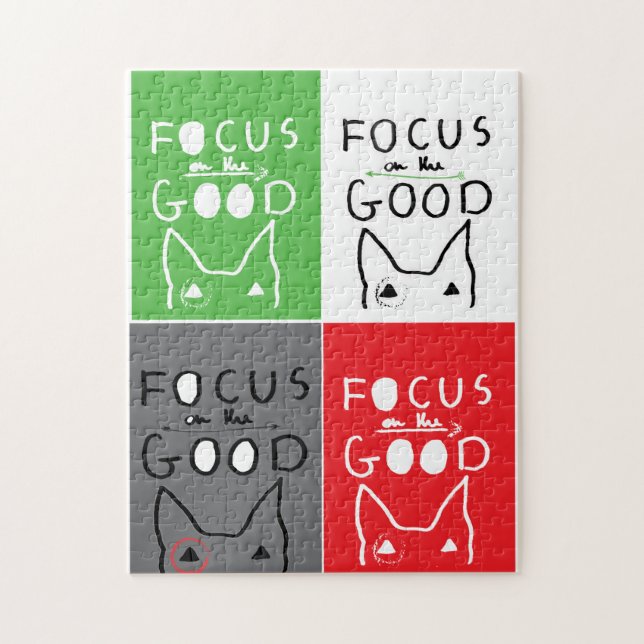 Bull Terrier Pop Art Fokussieren auf das gute Zita Puzzle (Vertikal)