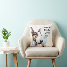 Bull Terrier Relax Kissen