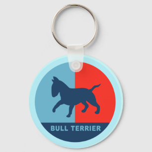 Bull Terrier Schlüsselanhänger