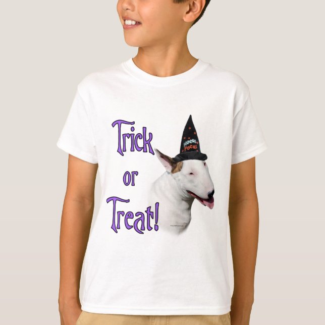 Bull Terrier Trick T-Shirt (Vorderseite)