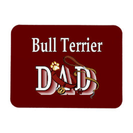 Bull Terrier Vater Magnet