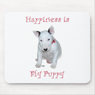 Bull Terrier Welpe Mousepad