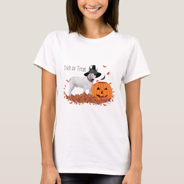 Bull Terriers Halloween-T - Shirt (Vorderseite)