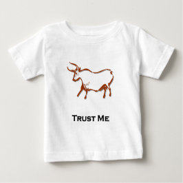 Bull Trust Me Brown Baby T-shirt