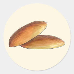 Bulla Cakes Traditioneller jamaikanischer Molassen Runder Aufkleber