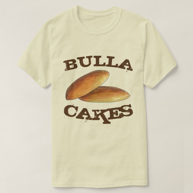 Bulla Cakes Traditioneller jamaikanischer Molassen T-Shirt (Design vorne)