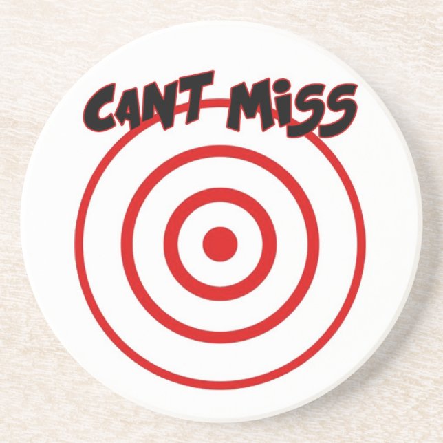 Bullaugen-Untersetzer Neigungs-Fräulein! Untersetzer (Vorne)