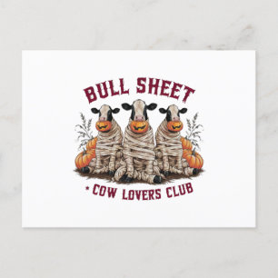 Bullblech,Kuhlieblings Club Postkarte