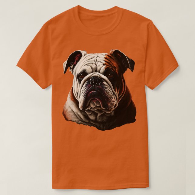 Bulldog 6 T-Shirt (Design vorne)