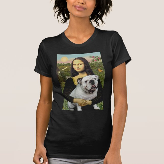 Bulldog 9 - Mona Lisa T-Shirt (Vorderseite)