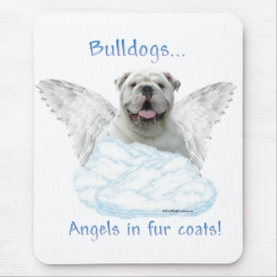 Bulldog Angel Mousepad
