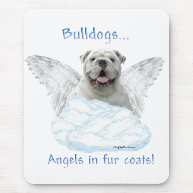 Bulldog Angel Mousepad (Vorne)