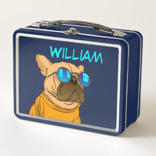 Bulldog anpassen metall brotdose