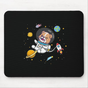Bulldog Astronaut Mousepad