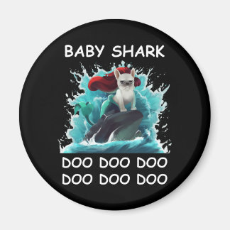 Bulldog | Baby Shark Doo Doo Doo Magnet