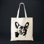 Bulldog-Bag Tragetasche<br><div class="desc">Klug und ihre Furzen sind köstlich.</div>