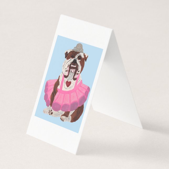 Bulldog Ballerina (Vorderseite)