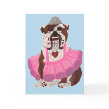 Bulldog-Ballerina