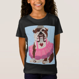 Bulldog Ballerina T-Shirt
