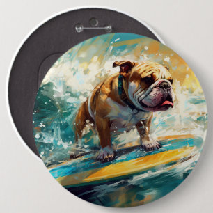 Bulldog Beach Surfgrafik Button