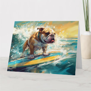 Bulldog Beach Surfgrafik Karte