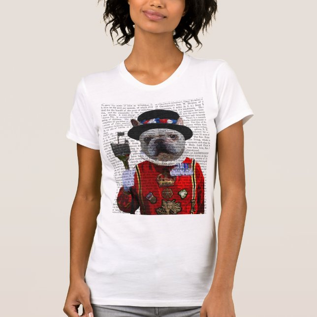 Bulldog Beefeater T-Shirt (Vorderseite)
