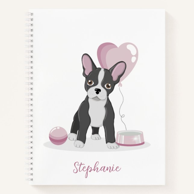 Bulldog Birthday Notizbuch (Vorderseite)